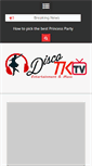 Mobile Screenshot of discotktv.com